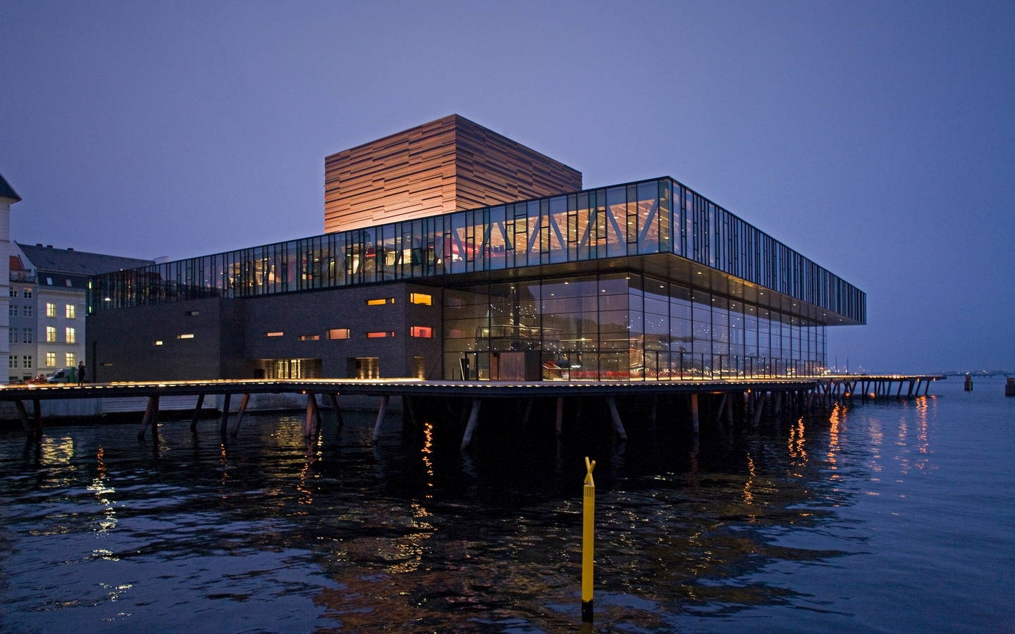 The Royal Playhouse - Outside at dusk